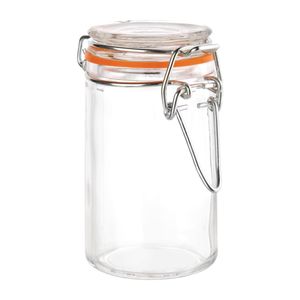 Vogue Mini Glass Terrine Jar 70ml (Pack of 12) - CG399  - 1