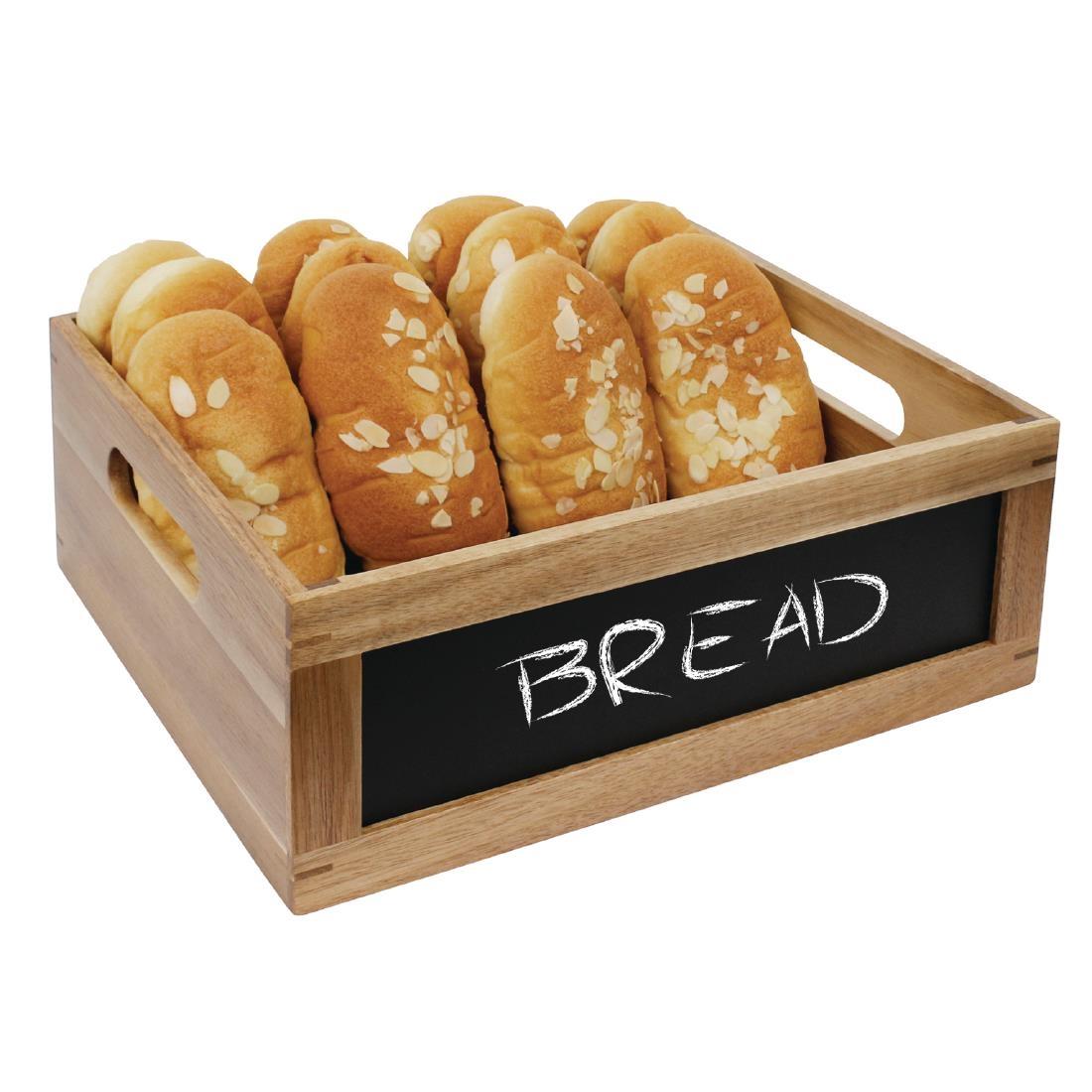 Olympia Bread Crate with Chalkboard 1/2 GN - CL191  - 2