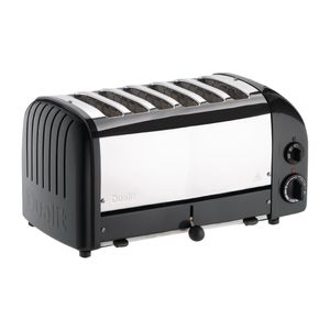 Dualit 6 Slice Vario Toaster Black 60145 - E267  - 1