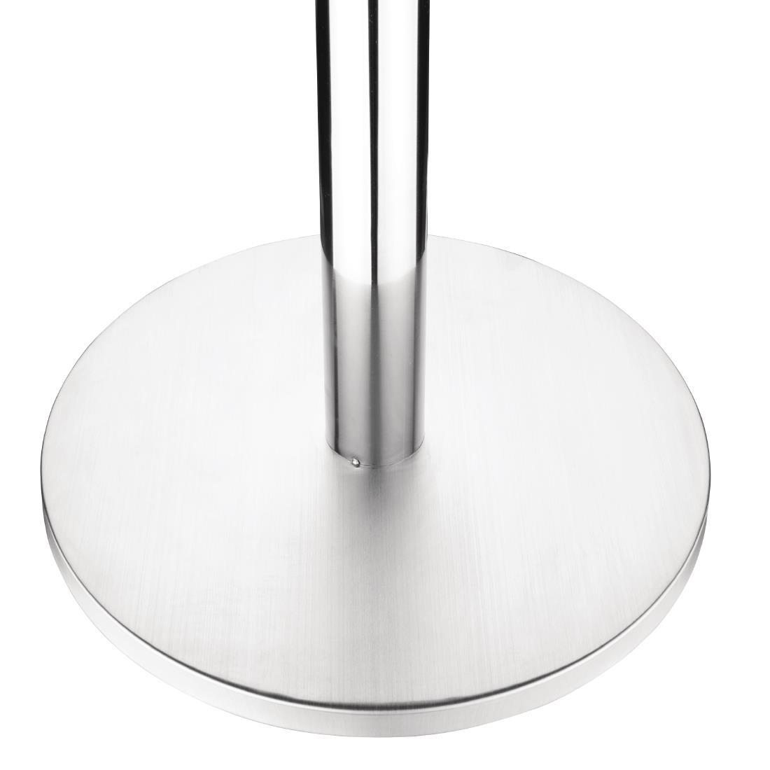 Bolero Stainless Steel Round Table Base - GK992  - 2