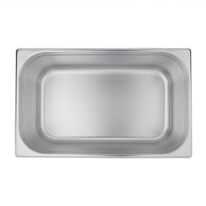 Vogue Stainless Steel 1/1 Gastronorm Pan 200mm - K918  - 5