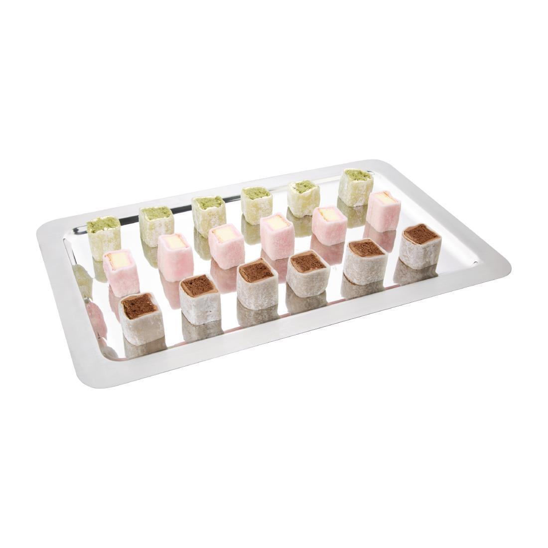 Olympia Stainless Steel Food Presentation Tray GN 1/1 - CN599  - 2