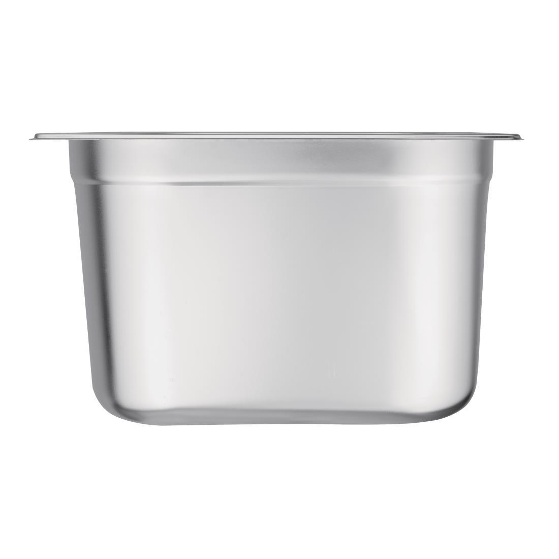 Vogue Stainless Steel 1/2 Gastronorm Pan 200mm - K932  - 5