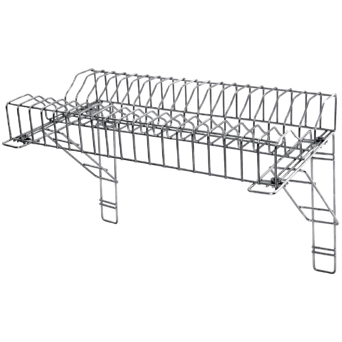 Vogue Stainless Steel Plate Racks 915mm - L441  - 2