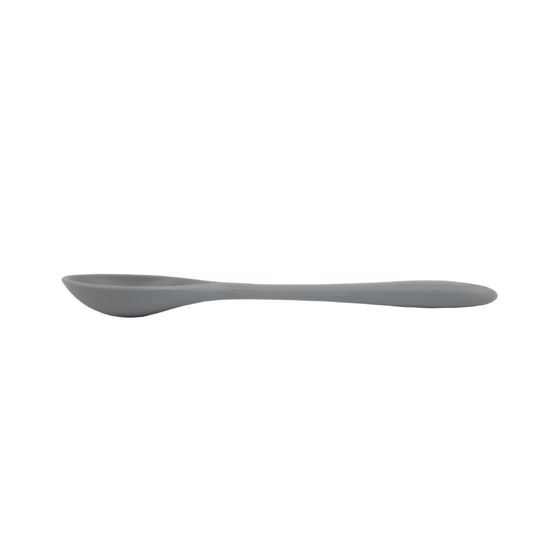 Vogue Silicone High Heat Cooking Spoon Grey - DA523  - 2