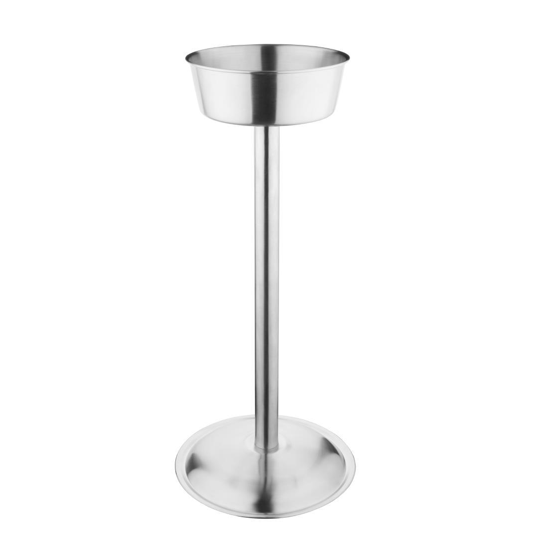 Olympia Brushed Stainless Steel Wine And Champagne Bucket Stand - K407  - 1