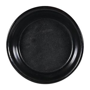 Churchill Black Igneous Stoneware Pie Dish 160mm (Pack of 6) - DY784  - 1