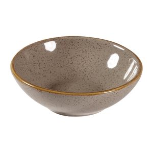 Churchill Stonecast Shallow Bowls Grey 7oz 116mm (Pack of 12) - FA581  - 1