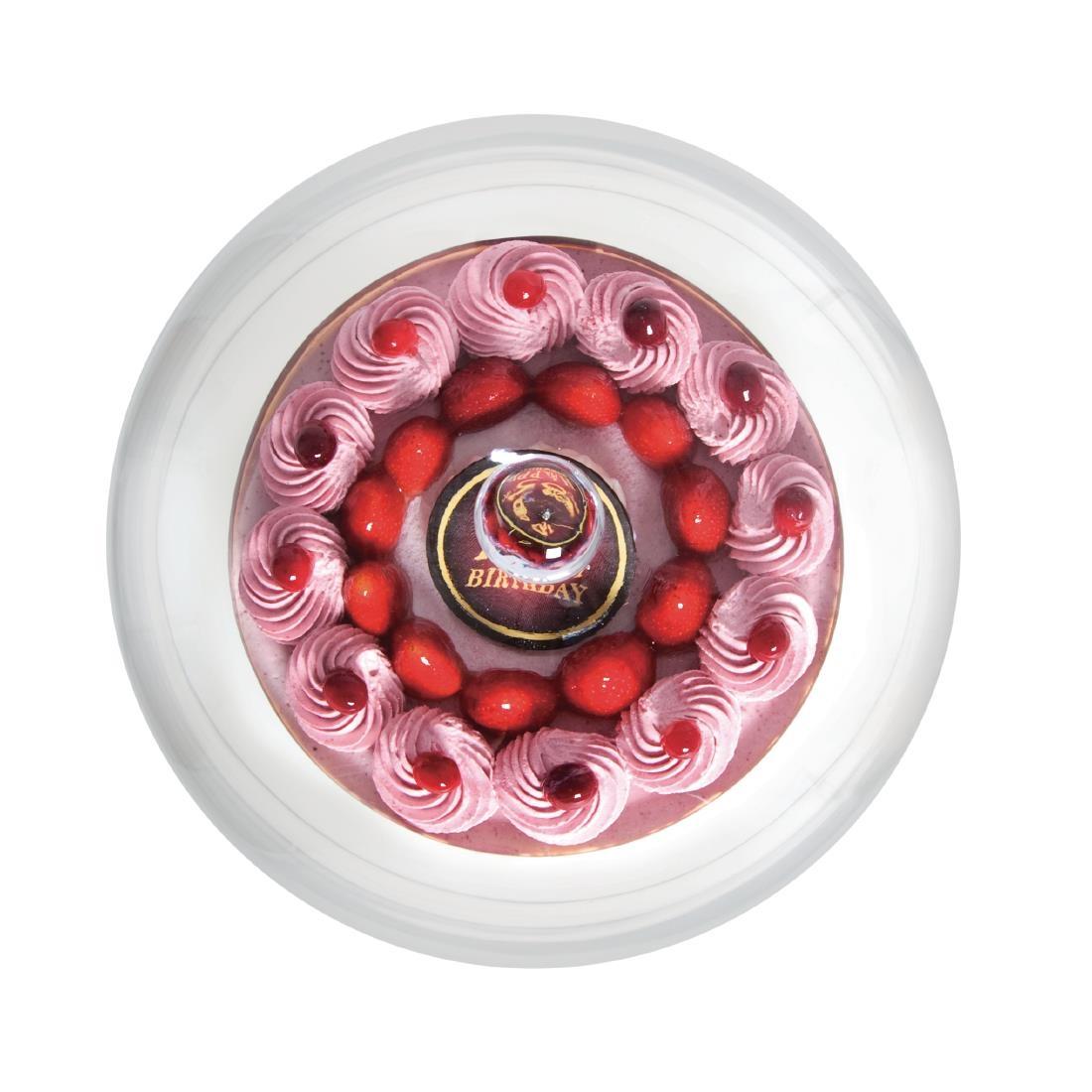 Olympia Glass Cake Stand Dome - CS014  - 5