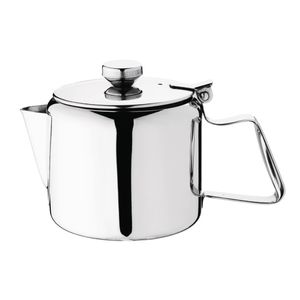 Olympia Concorde Stainless Steel Teapot 570ml - K678  - 1