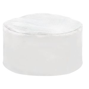 Chef Works Cool Vent Beanie White - A703  - 3