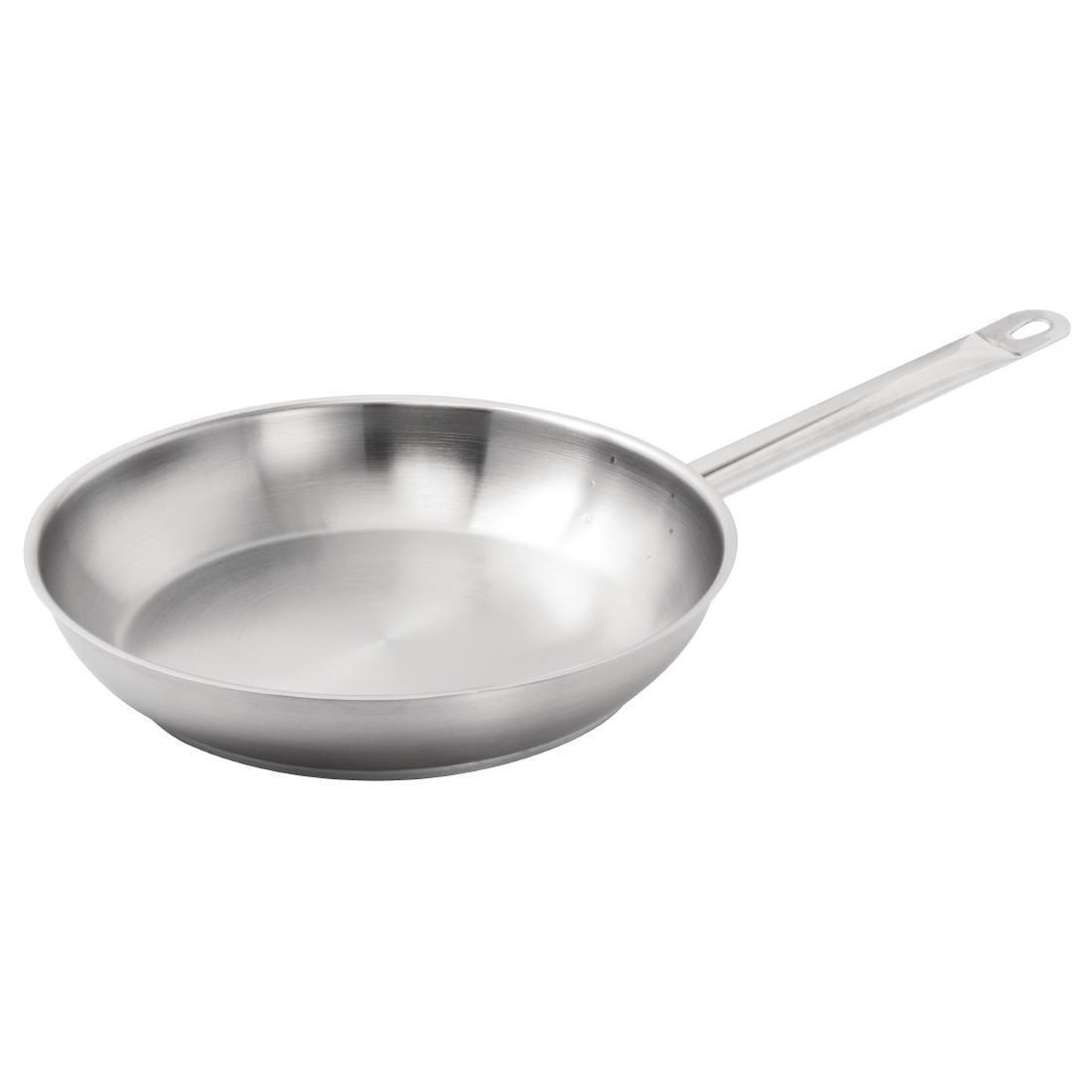 Vogue Stainless Steel Induction Frying Pan 280mm - M926  - 2