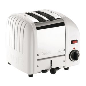 Dualit 2 Slice Vario Toaster White 20248 - CB981  - 1