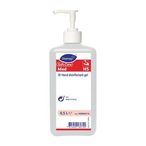 Diversey SoftCare H5 Alcohol Hand Sanitising Gel 500ml (Single Pack) - FE960  - 1