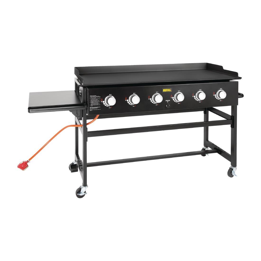 Buffalo 6 Burner LPG Barbecue Griddle - CY265  - 1