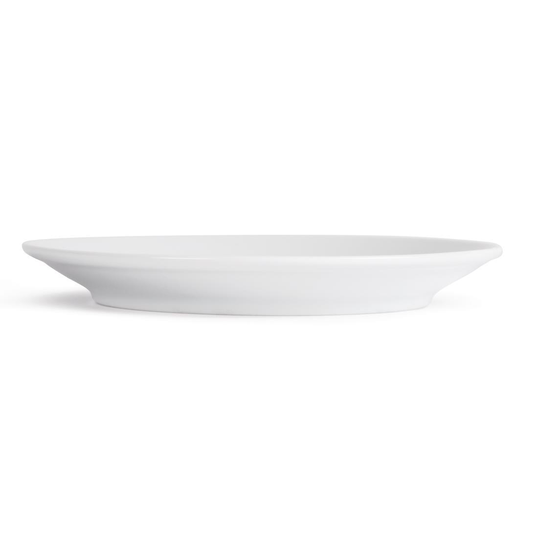 Royal Porcelain Classic White Coupe Plates 150mm (Pack of 12) - CG001  - 4