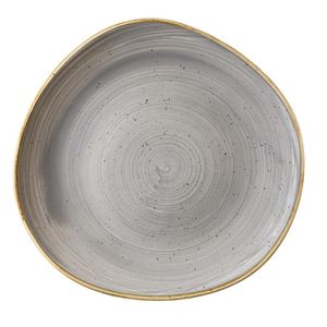 Churchill Stonecast Round Plates Peppercorn Grey 286mm (Pack of 12) - DM456  - 1
