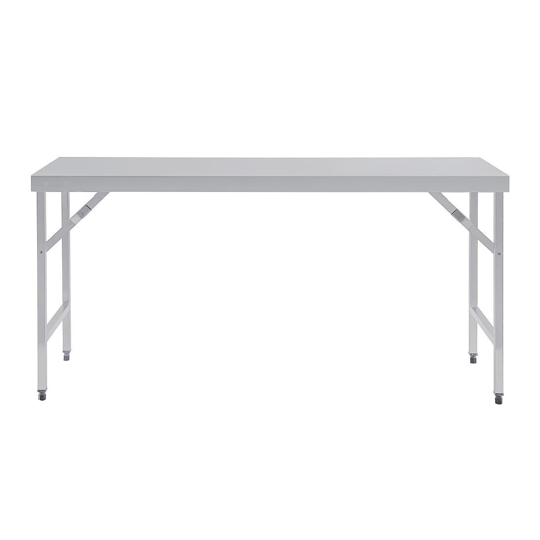 Vogue Stainless Steel Folding Table 1800mm - CB906  - 2