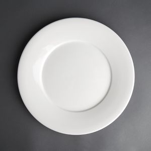 Churchill Art de Cuisine Menu Broad Rim Dinner Plates 305mm (Pack of 6) - CE757  - 1