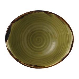 Dudson Harvest Green Deep Bowl 172 x 146mm (Pack of 6) - FE396  - 1