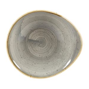 Churchill Stonecast Round Dishes Peppercorn Grey 160mm (Pack of 12) - DC942  - 1