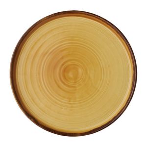 Dudson Harvest Walled Plates Mustard 210mm (Pack of 6) - FX154  - 1