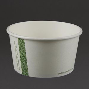 Vegware Compostable Hot Food Pots 340ml / 12oz (Pack of 500) - GF046  - 1