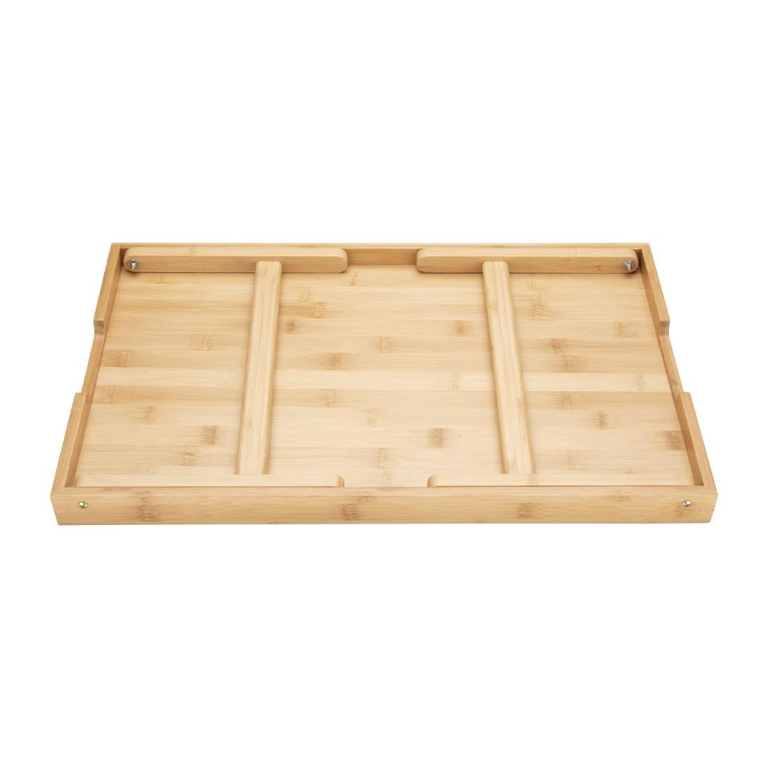 Olympia Bamboo Room Service Tray 625x315x215mm - DT433  - 4