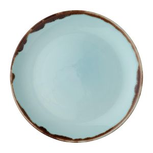 Dudson Harvest Coupe Plates Turquoise 217mm (Pack of 12) - FX168  - 1