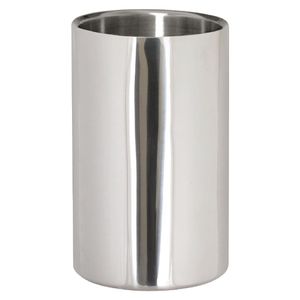 Polished Stainless Steel Wine And Champagne Cooler - DM118  - 1