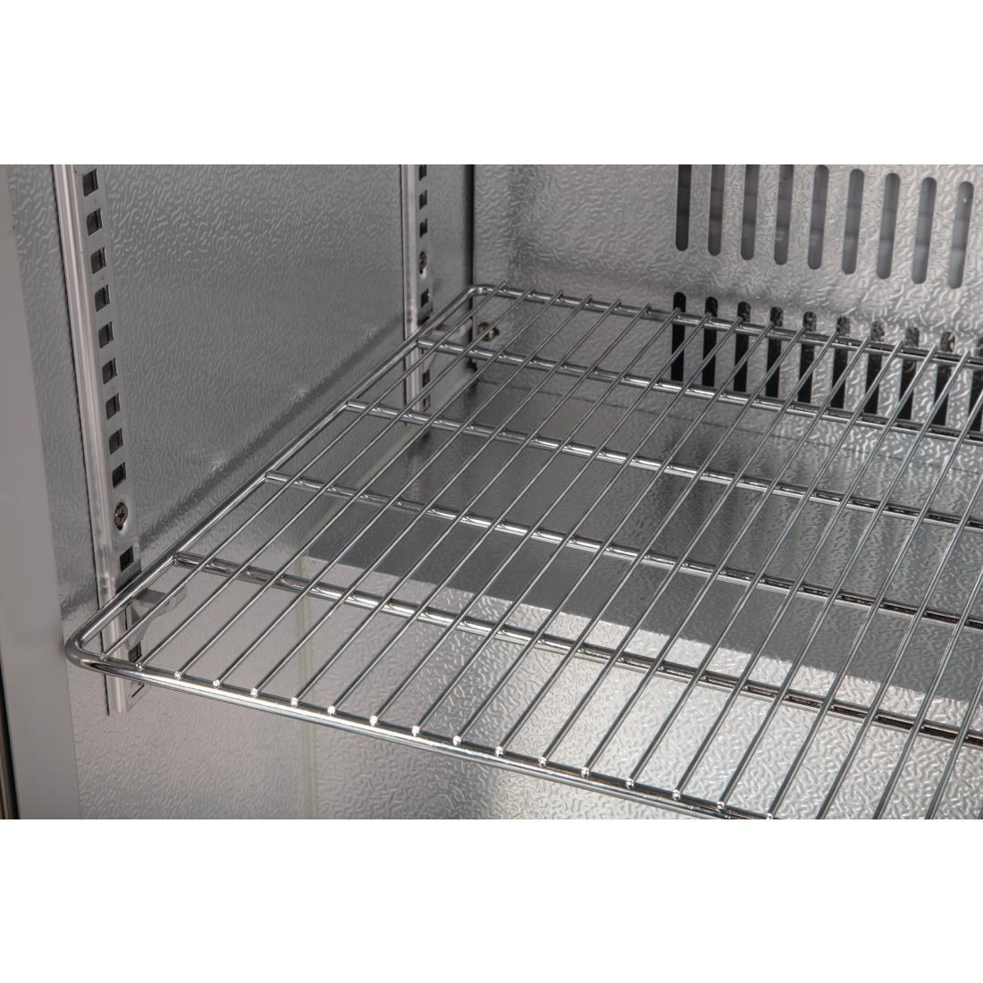 Polar G-Series Back Bar Cooler with Hinged Doors Stainless Steel 208Ltr - GL008  - 5