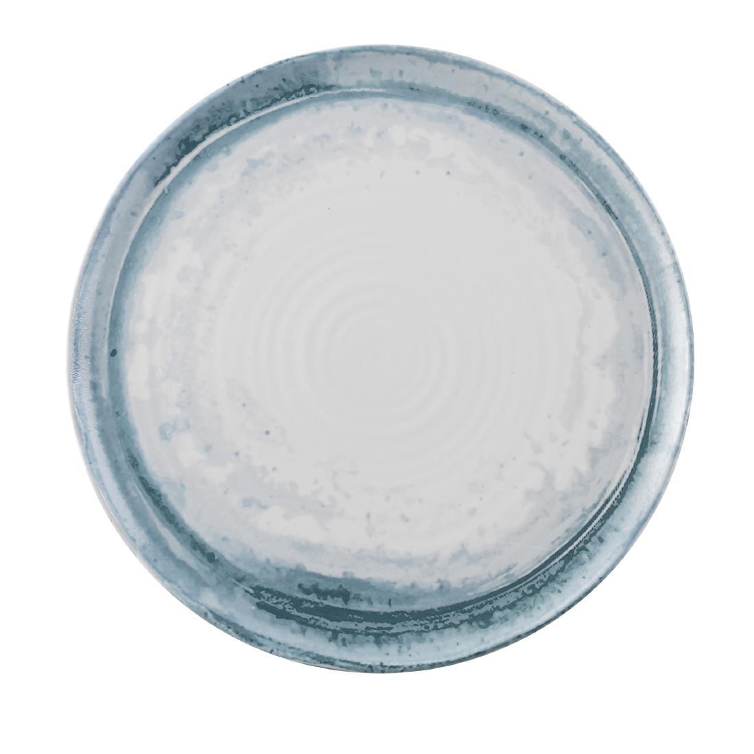 Dudson Makers Finca Limestone Organic Coupe Flat Plate 317.5mm (Pack of 6) - FS755  - 1