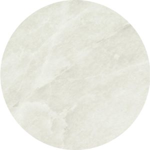 Werzalit Pre-drilled Round Table Top  Carrara 700mm - GT163  - 1