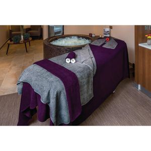 Mitre Comfort Enigma Purple Bath Towel - HB728  - 1