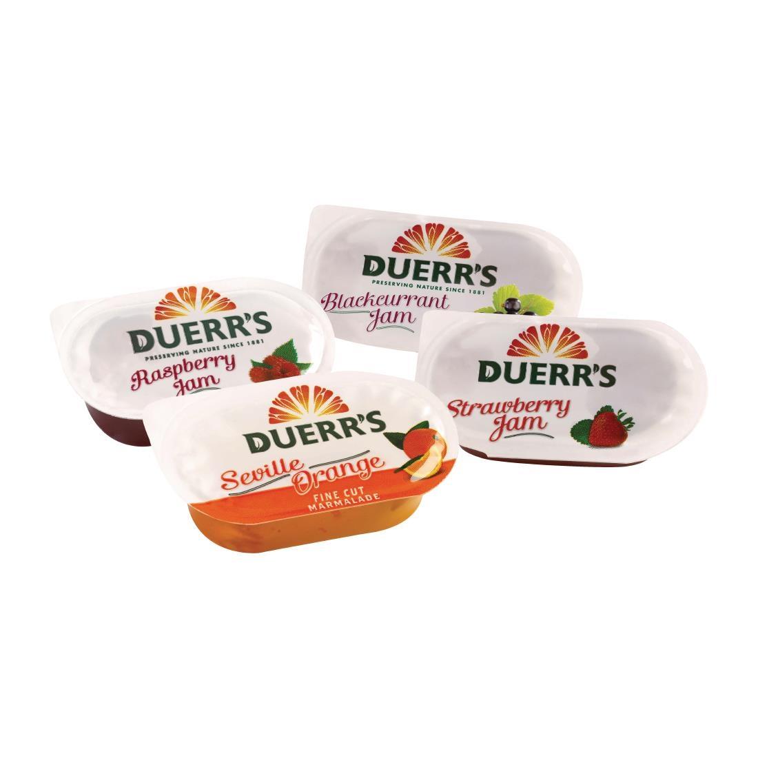 Duerrs Assorted Jam & Marmalade 20g (Pack of 96) - FW988  - 1