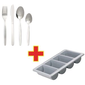 Special Offer - 240 Kelso Cutlery with Tray Combo Deal (Pack of 240) - S274  - 1