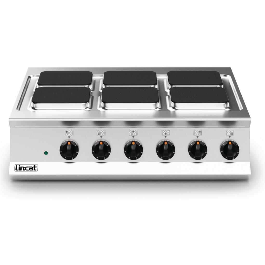 Lincat Opus 800 Electric 6 Plate Boiling Top OE8011 - DM512  - 3