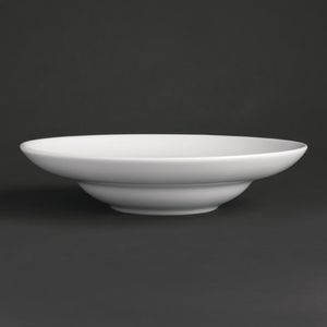 Royal Porcelain Classic White Soup Bowl 230mm (Pack of 12) - GT937  - 1
