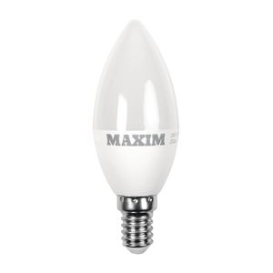 Maxim LED Candle Small Edison Screw Cool White 6W (Pack of 10) - HC668  - 1