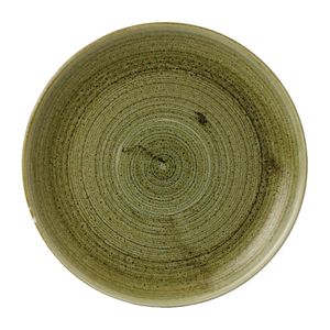 Stonecast Plume Olive Coupe Plate 10 1/4 " (Pack of 12) - FJ928  - 1