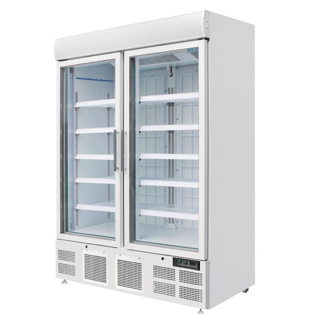 Polar G-Series Upright Display Freezer 920Ltr White - GH507  - 3