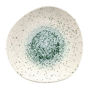 Churchill Studio Prints Mineral Green Centre Organic Round Plates 286mm (Pack of 12) - FC120  - 1