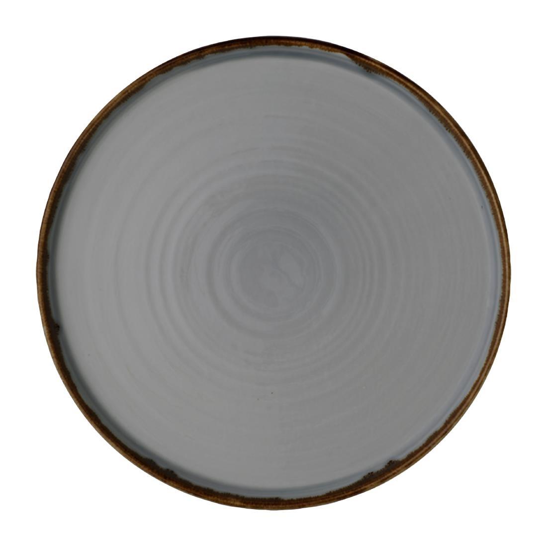 Dudson Harvest Walled Plates Grey 260mm (Pack of 6) - FX151  - 1