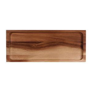 Churchill Alchemy Wood Large Serving Boards 410 x 165mm (Pack of 4) - FA673  - 1