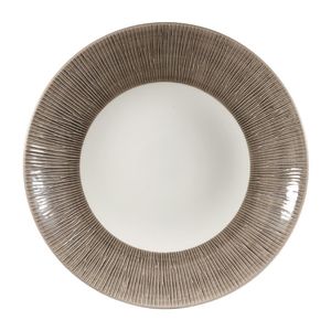 Churchill Bamboo Deep Round Coupe Plates Dusk 280mm (Pack of 12) - DY092  - 1
