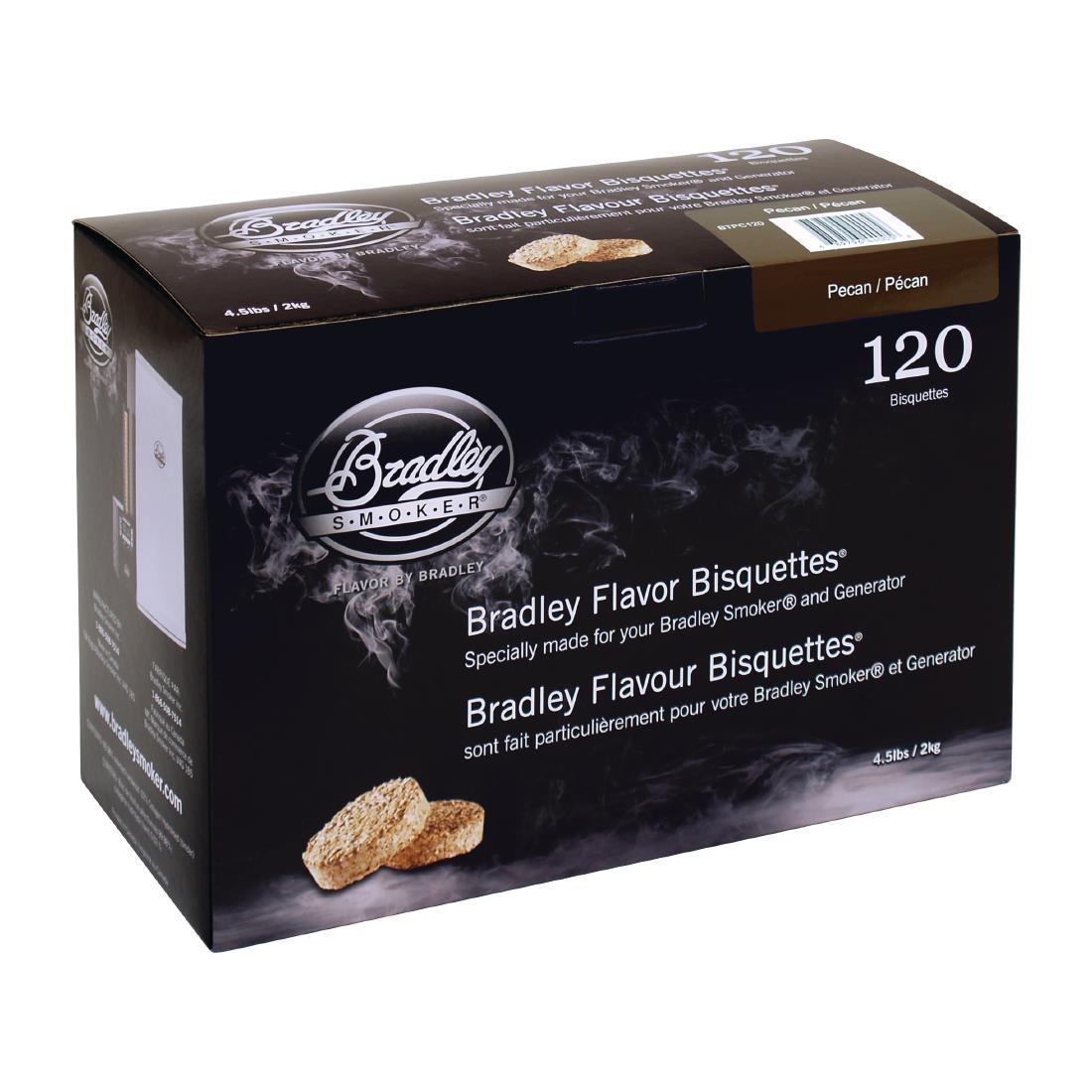 Bradley Food Smoker Pecan Flavour Bisquette (Pack of 120)