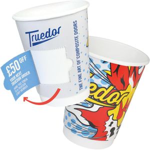 Coupon Paper Cup Double Walled - Full Colour (8oz/230ml) - C2012
