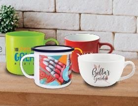 Custom Branded Mugs and Tea Cups