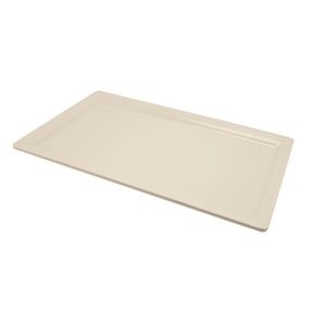 White Melamine Platter GN 1/1 Size 53 X 32cm - MEL11-WT - 1