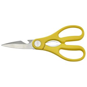 Stainless Steel Kitchen Scissors 8" Yellow - SCIS7Y - 1